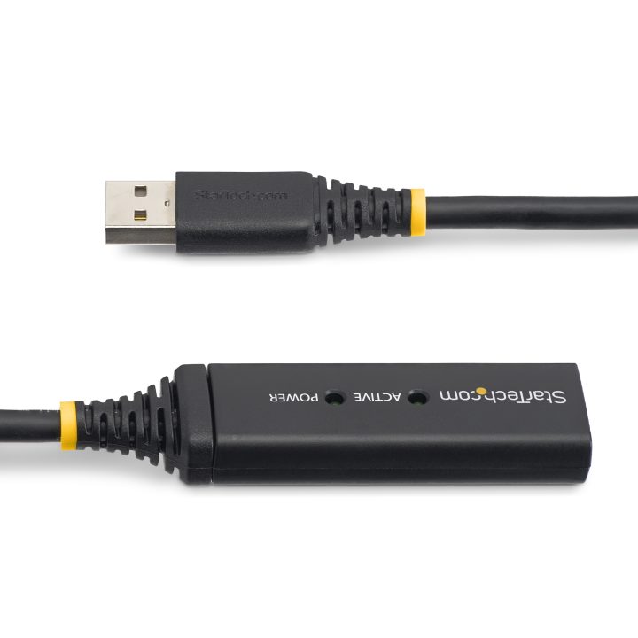 StarTech.com 10m Active Amplified USB 2.0 Extension Cable - USB A…