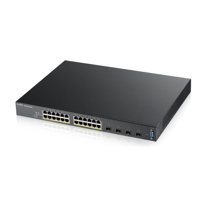 Zyxel XGS2210-28HP Managed L2 Gigabit Ethernet (10/100/1000) Power…