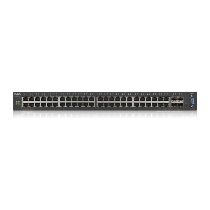 Zyxel XGS2210-52 Managed L2 Gigabit Ethernet (10/100/1000) 1U Black