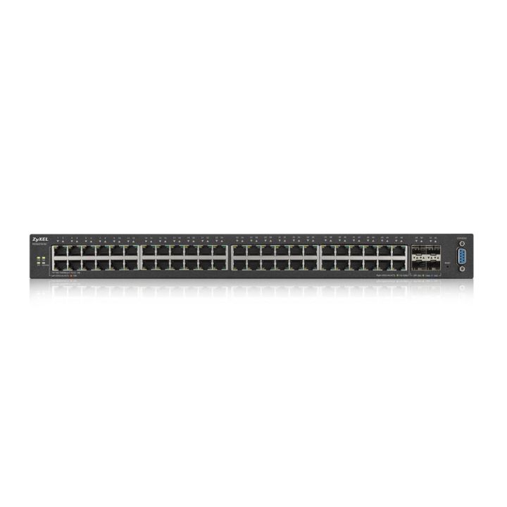 Zyxel XGS2210-52 Managed L2 Gigabit Ethernet (10/100/1000) 1U Black