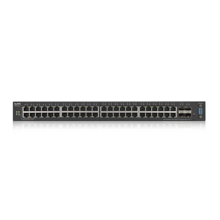 Zyxel XGS2210-52 Gerido L2 Gigabit Ethernet (10/100/1000) 1U Preto
