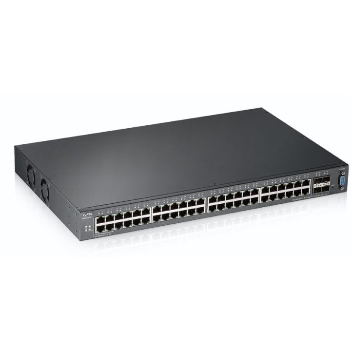 Zyxel XGS2210-52 Gerido L2 Gigabit Ethernet (10/100/1000) 1U Preto