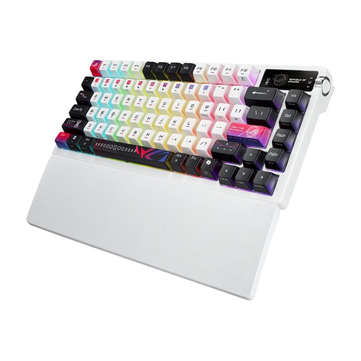 ASUS ROG Azoth X Gaming Keyboard USB + RF Wireless + Bluetooth Black…