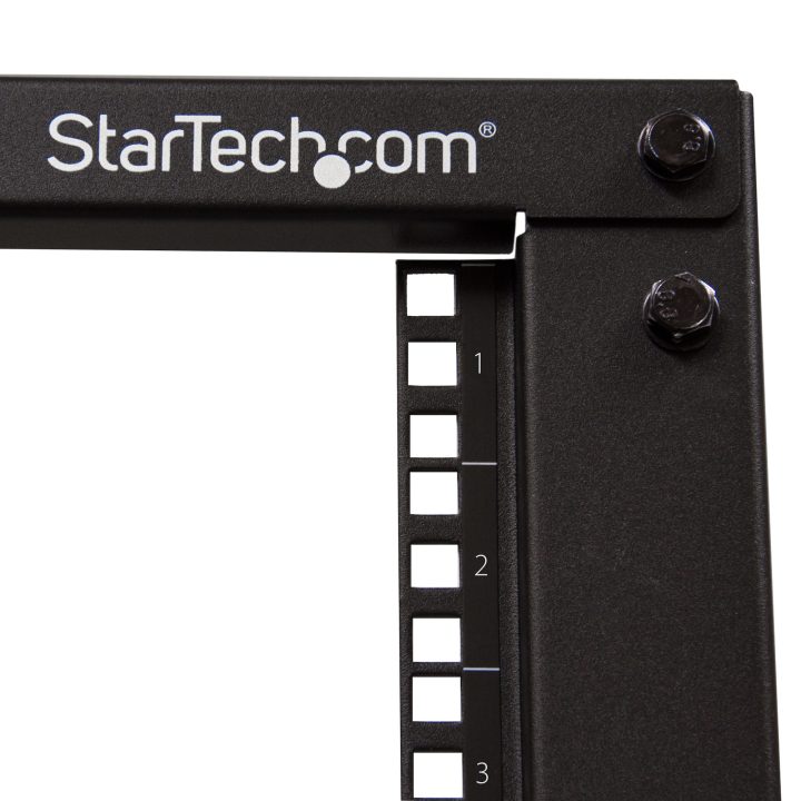 StarTech.com Rack Móvel de 12U de Estrutura Aberta de 4 Colunas para…