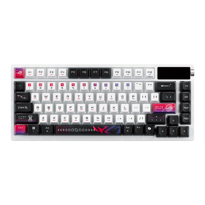 ASUS ROG Azoth X teclado Juego USB + RF Wireless + Bluetooth Negro…