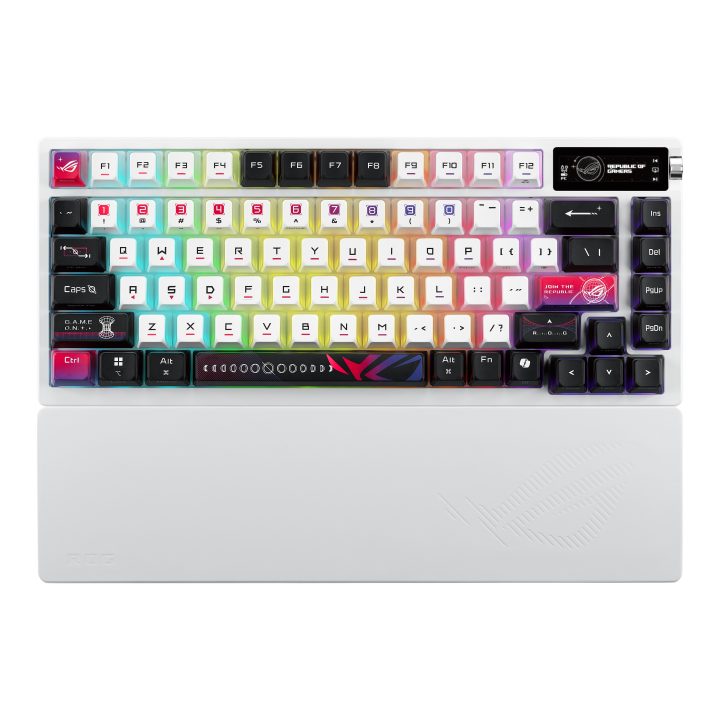 ASUS ROG Azoth X Gaming Keyboard USB + RF Wireless + Bluetooth Black…