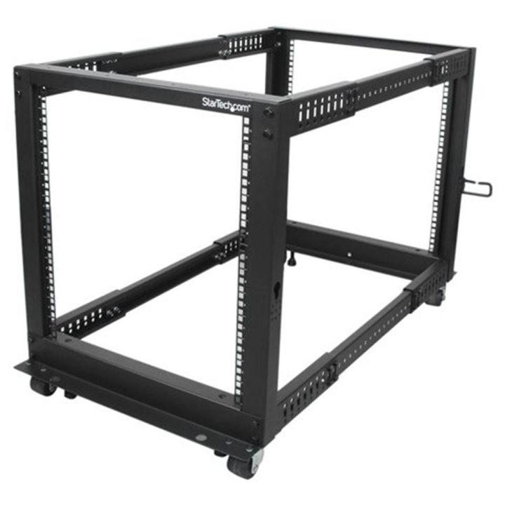 StarTech.com Rack 12U Móvil de Marco Abierto de 4 Columnas para…