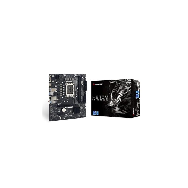Biostar H610MH D5 mATX Motherboard LGA1700