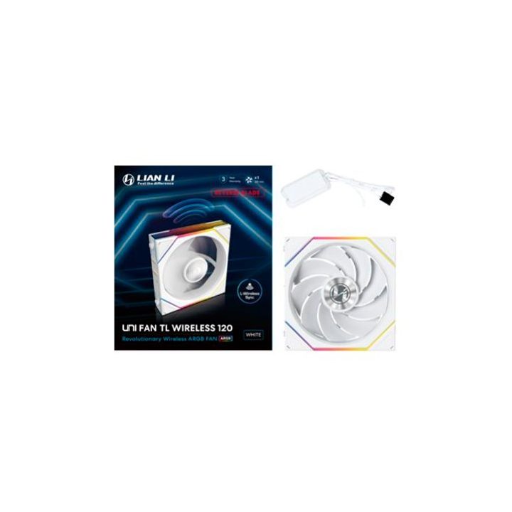 Lian Li Uni Fan TL120 Wireless White R 120x120mm Fan…