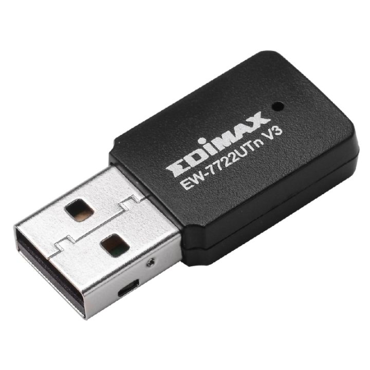 Edimax EW-7722UTN V3 Placa de Rede WiFi N300 USB