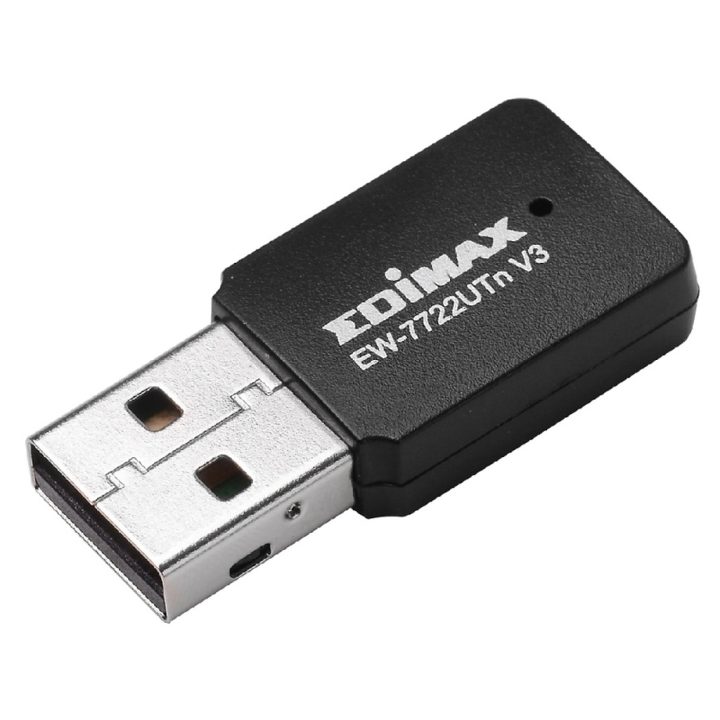 Edimax EW-7722UTN V3 Placa de Rede WiFi N300 USB