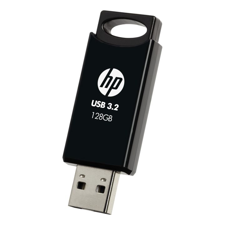 HP 712w USB Flash Drive 128 GB USB Type-A 3.2 Gen 1 (3.1 Gen 1) Black