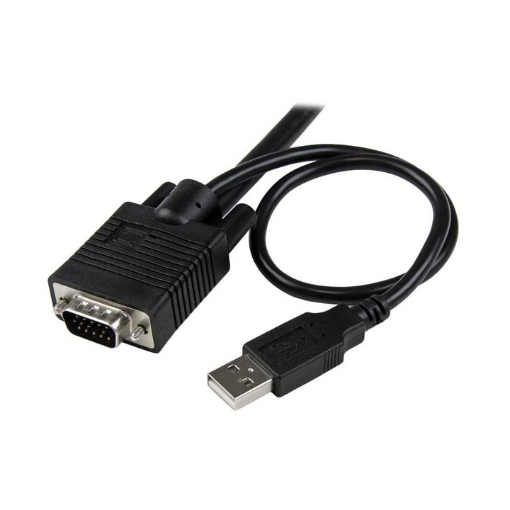 StarTech.com Comutador KVM de Cabo com 2 Portas VGA USB Alimentado…