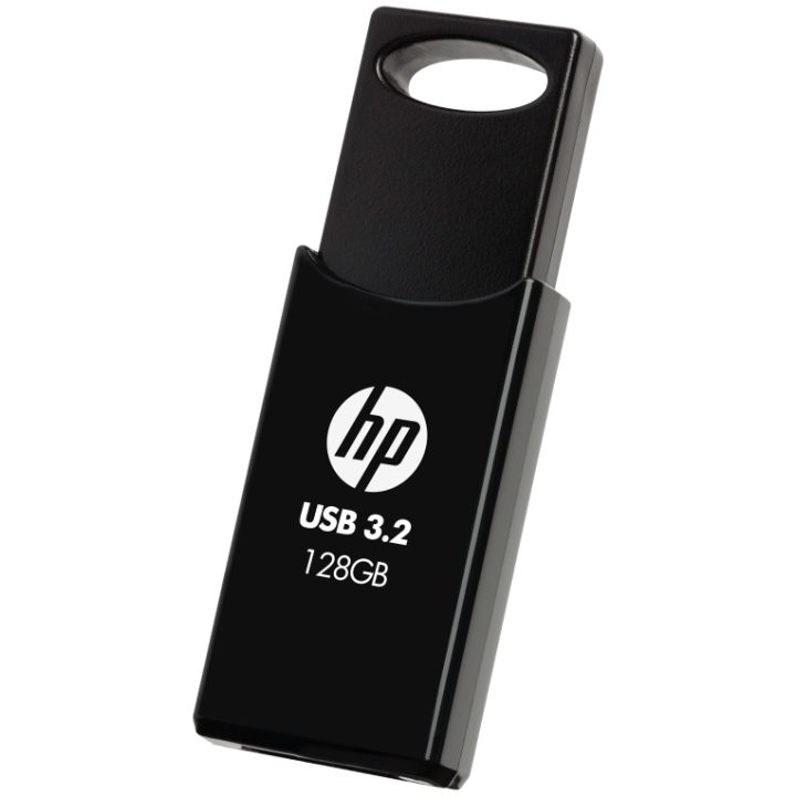 HP 712w USB Flash Drive 128 GB USB Type-A 3.2 Gen 1 (3.1 Gen 1) Black