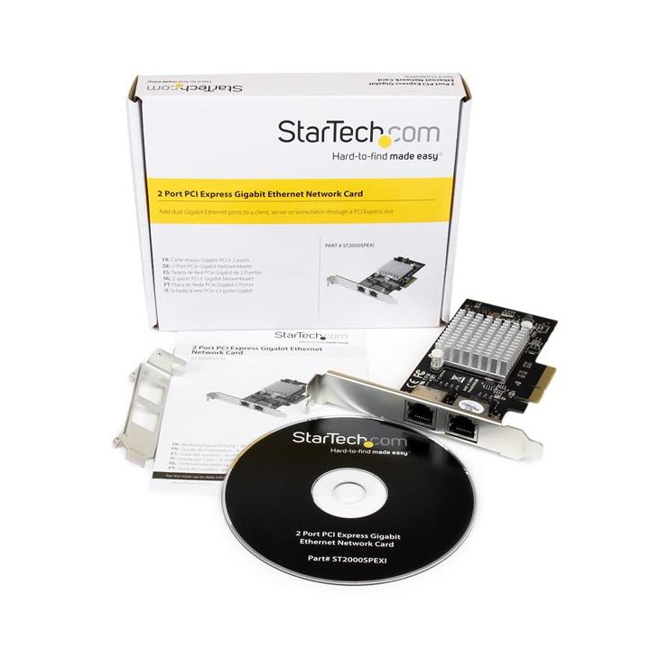 StarTech.com Tarjeta Adaptador de Red PCI Express PCI-E Gigabit…