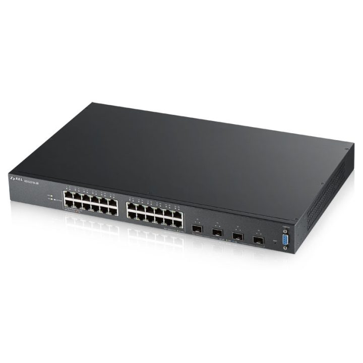 Zyxel XGS2210-28 Managed L2 Gigabit Ethernet (10/100/1000) 1U Black