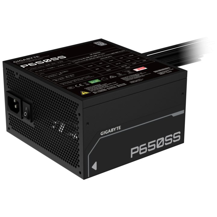 Fonte de Alimentação GIGABYTE P550SS - PCIe 5.0, 80 PLUS Silver…