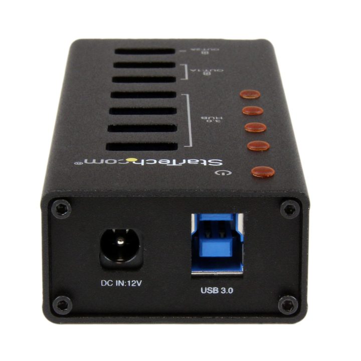StarTech.com Hub Concentrador USB 3.0 (5Gbps) de 4 Puertos y 3…