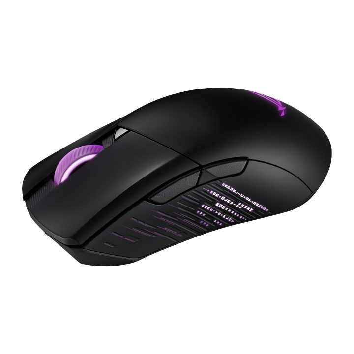ASUS ROG Gladius III Right-Handed Gaming Mouse USB Type-A Optical…