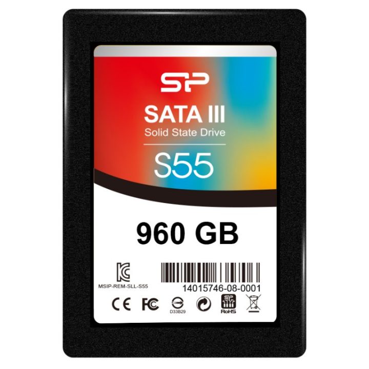 Silicon Power SP S55 SSD 960GB 2.5" 7mm Sata3 (SP960GBSS3S55S25)