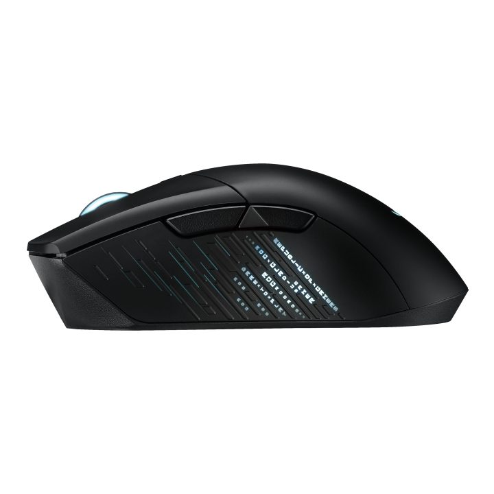 ASUS ROG Gladius III Right-Handed Gaming Mouse USB Type-A Optical…