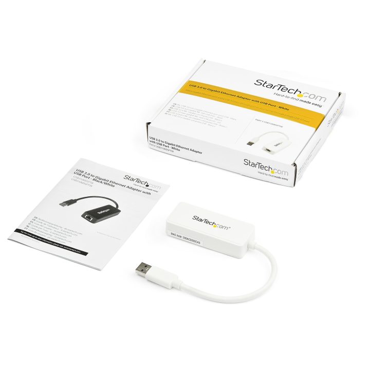 StarTech.com External USB 3.0 Network Interface Card (NIC) Adapter…