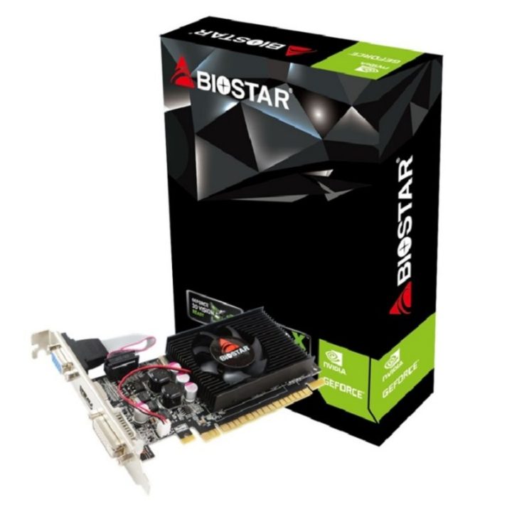 VGA Biostar GT210 1GB DDR3 50W tbp GeForce 210 (G210-1GB D3 LP)