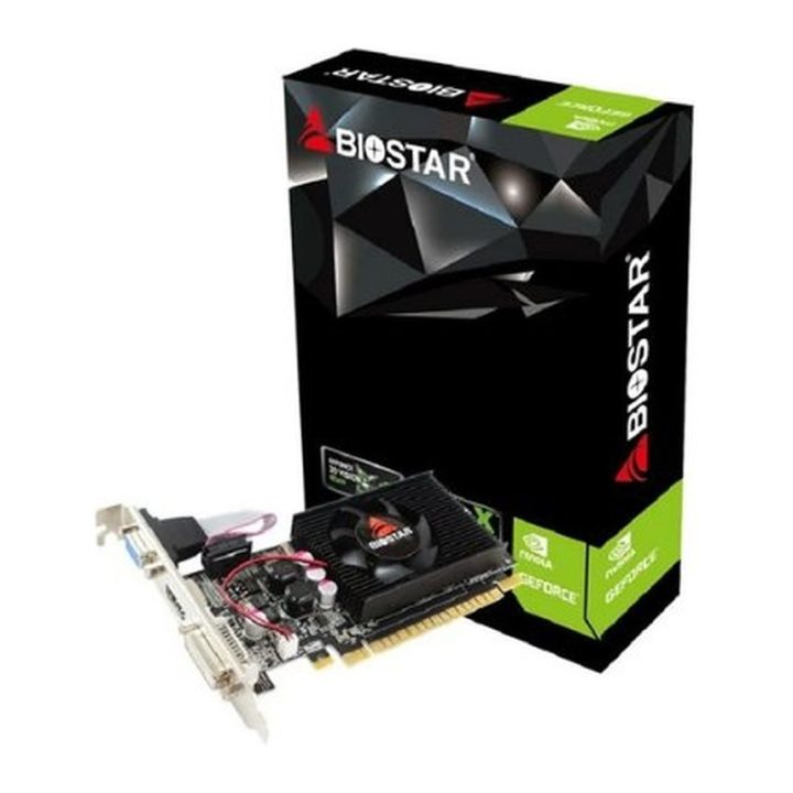 VGA Biostar GT210 1GB DDR3 50W tbp GeForce 210 (G210-1GB D3 LP)