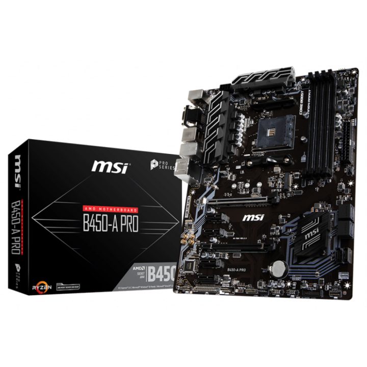 MSI B550-A PRO motherboard AMD B550 Socket AM4 ATX