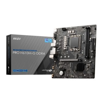 MSI PRO H610M-G DDR4 motherboard Intel H610 LGA 1700 micro ATX
