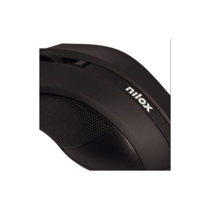 Nilox RATO ÓPTICO USB 1600 DPI - PRETO