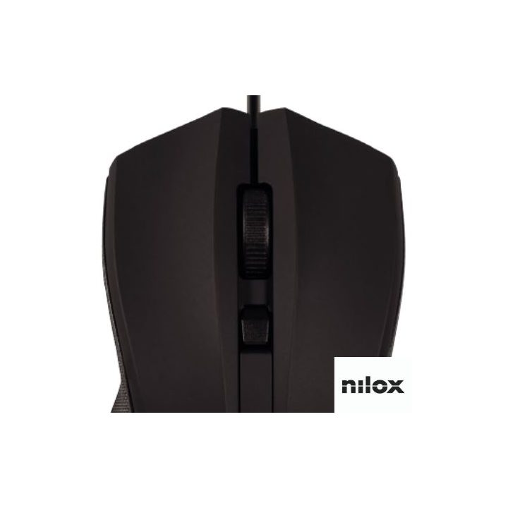 Nilox RATO ÓPTICO USB 1600 DPI - PRETO