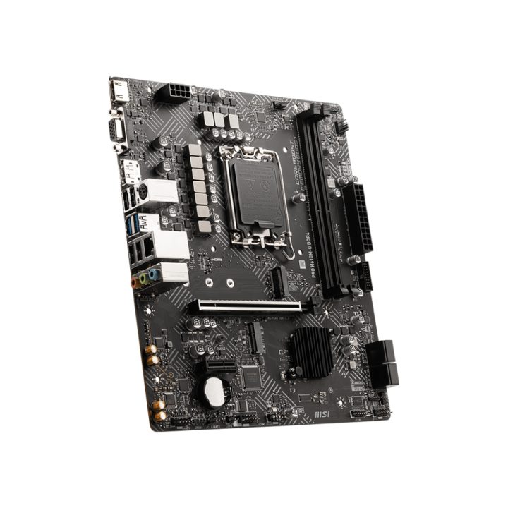 MSI PRO H610M-G DDR4 Intel H610 LGA 1700 micro ATX motherboard
