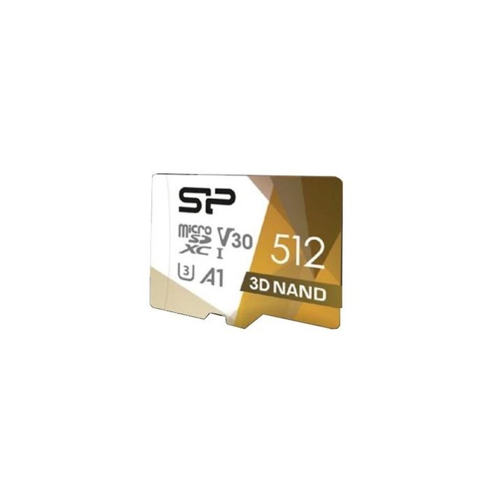 Silicon Power SP Superior Pro MicroSDXC 512GB Clase 10 V30 A1…