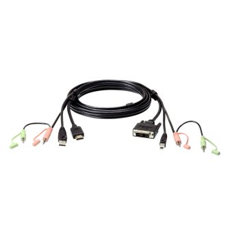 ATEN 1.8 m HDMI to DVI-D USB KVM Cable with Audio