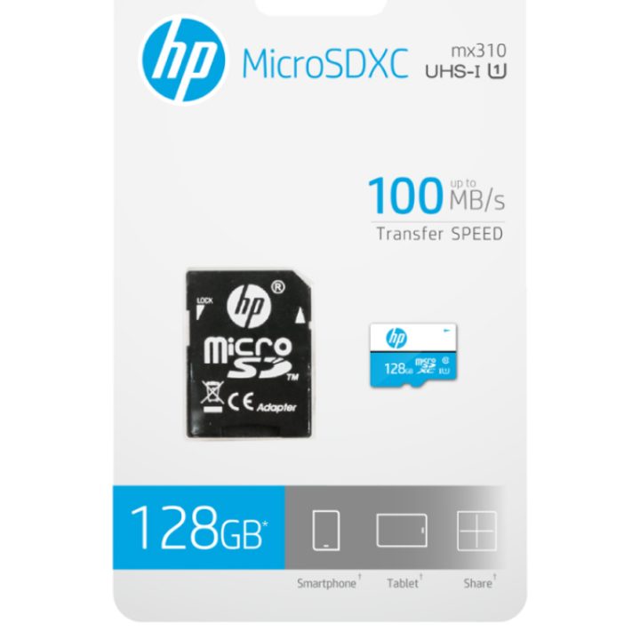 HP HFUD128-1U1BA memória flash 128 GB MicroSDXC UHS-I Classe 10