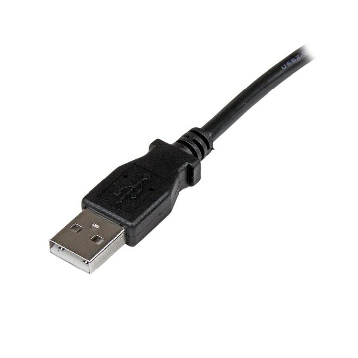 StarTech.com 2m USB Printer Adapter Cable - Right-Angle - 1x USB A…