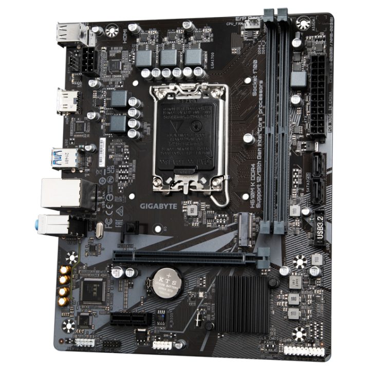GIGABYTE H610M K DDR4 Motherboard - Compatível com processadores…