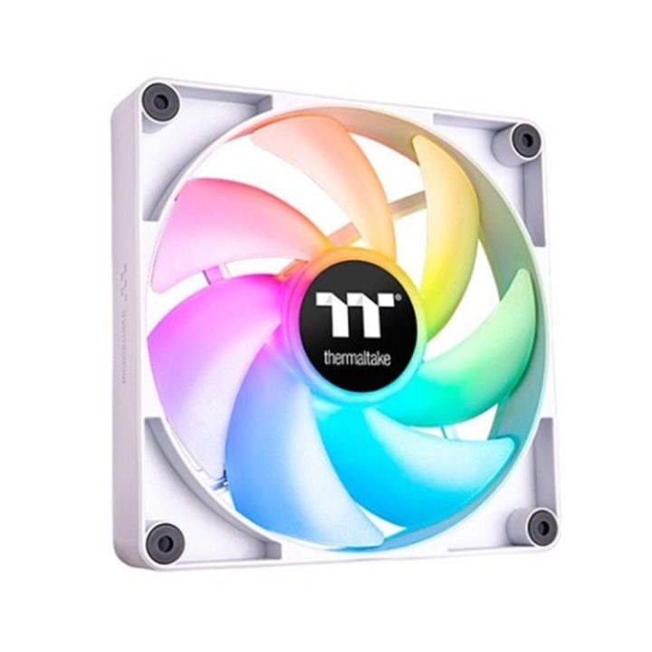 Thermaltake TT CT140 ARGB Sync PC Case Fan White 2 piece(s)…