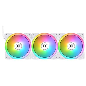 Thermaltake SWAFAN EX12 ARGB Computer Case Air Cooler 14 cm White 3…