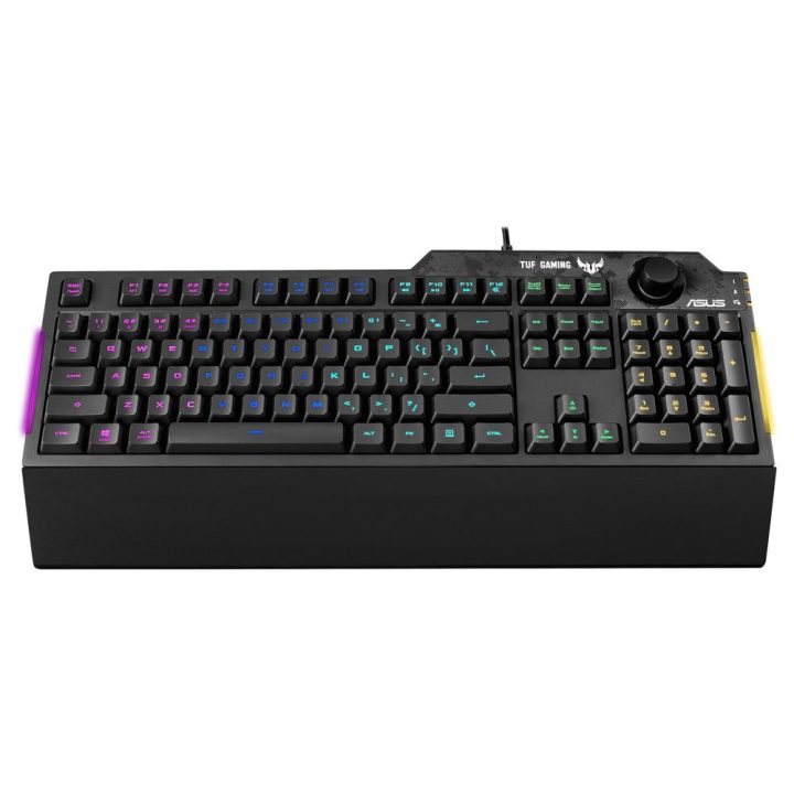 ASUS TUF Gaming K1 Gaming Keyboard USB English, Spanish Black