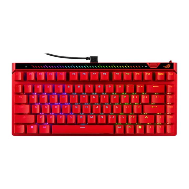 Teclado gaming ASUS ROG Falchion Ace 75 HE vermelho (90MP047H-BKUA60)…