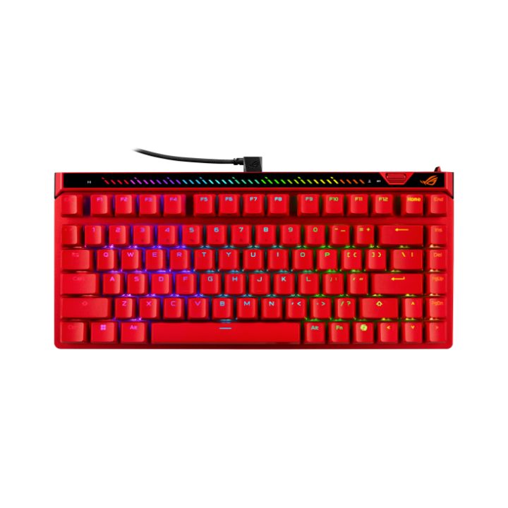 Teclado gaming ASUS ROG Falchion Ace 75 HE vermelho (90MP047H-BKUA60)…