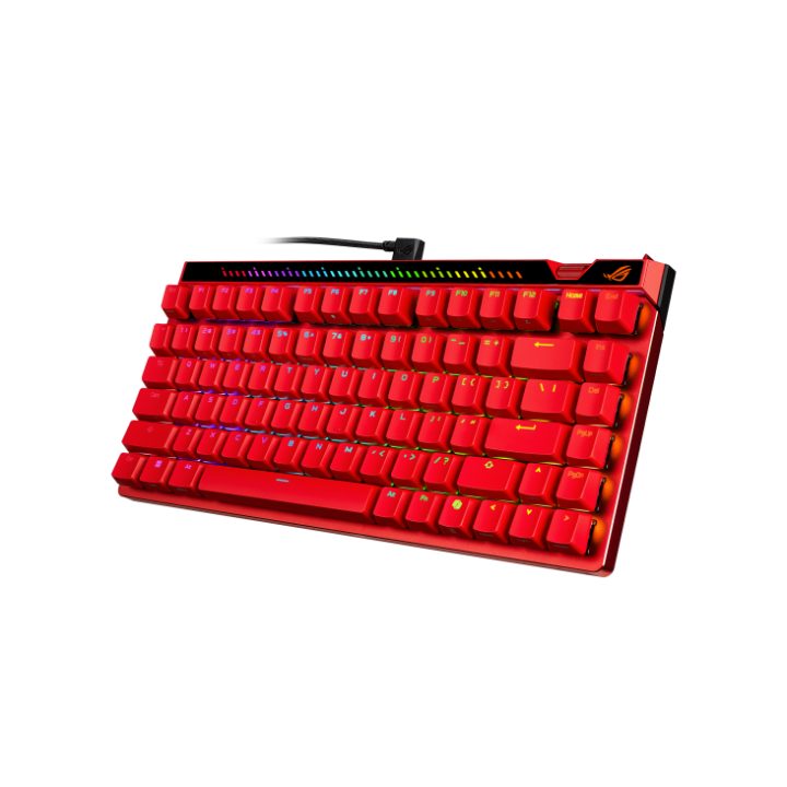 Teclado gaming ASUS ROG Falchion Ace 75 HE vermelho (90MP047H-BKUA60)…