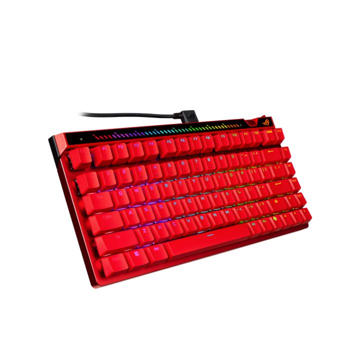 Teclado gaming ASUS ROG Falchion Ace 75 HE vermelho (90MP047H-BKUA60)…
