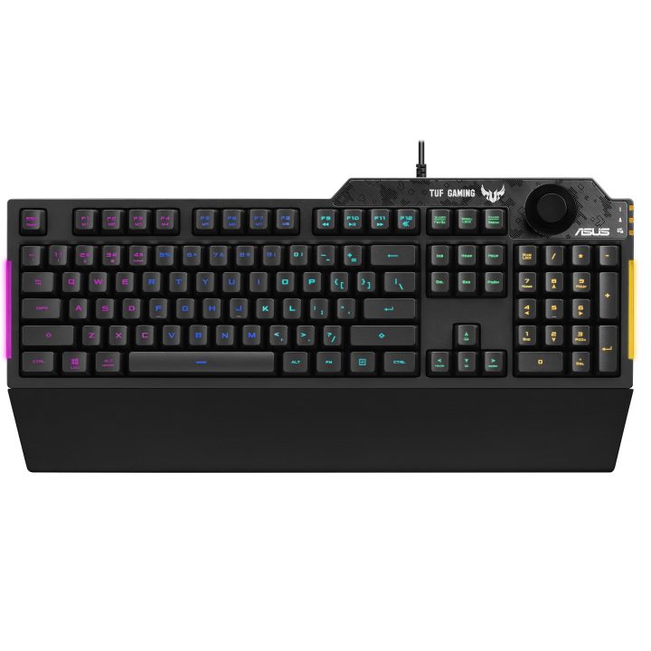 ASUS TUF Gaming K1 Gaming Keyboard USB English, Spanish Black