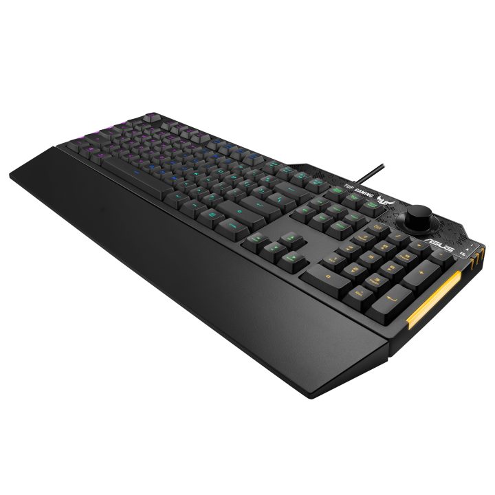 ASUS TUF Gaming K1 Gaming Keyboard USB English, Spanish Black