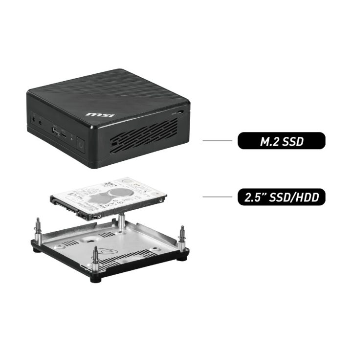 Adaptador HDD para mini computador MSI Cubi N 8GL ms-B17111 preto…