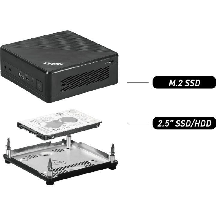 Adaptador HDD para mini computador MSI Cubi N 8GL ms-B17111 preto…