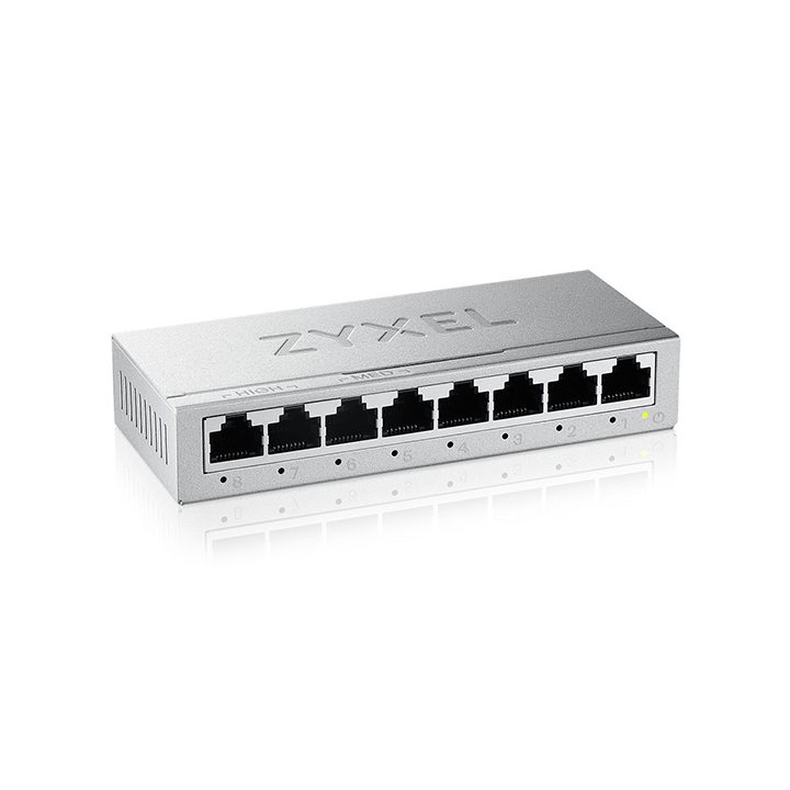 Zyxel GS-108BV5-EU0101F switch não gerido L2 Gigabit Ethernet…
